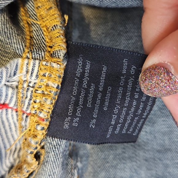 Tommy Hilfiger Womens Blue Denim Jeans Mid Rise Size 10 - Picture 9 of 9